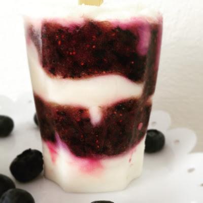 Frozen Heidelbeer-Joghurt