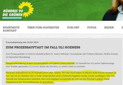 Steuerbetrug: Warum ist Anton die olivgrüne Hofschranze noch immer nicht 'moralisch diskreditiert'?
