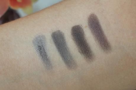Urban Decay Naked Smoky Palette Swatches