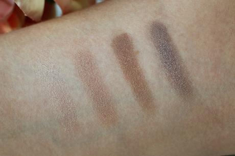 Urban Decay Naked Smoky Palette Swatches