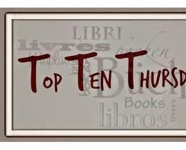 Top Ten Thursday # 221 | 10 Bücher, die man unbedingt kaufen musste und nun am SuB schlummern