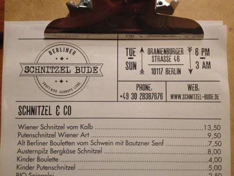Berlinspiriert Blog: Schnitzelbude Berlin – Craft Bier. Schnaps & Liebe