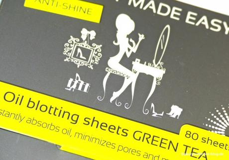 Doubox Original August 2015 - Unboxing - Beauty Made Easy Oil Blotting Sheets Green Tee