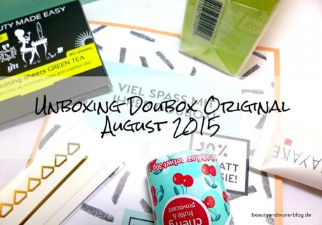 Doubox Original August 2015 - Unboxing