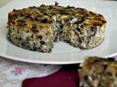 Auberginen-Zucchini-Kuchen