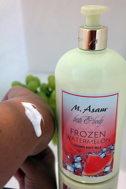 M. Asam Blue Dreams Körpersoufflé und Frozen Watermelon Vitamin Body Milk