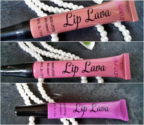 Lip Lava Liquid Lipsticks von  I ♥ Makeup  - Review & Swatches
