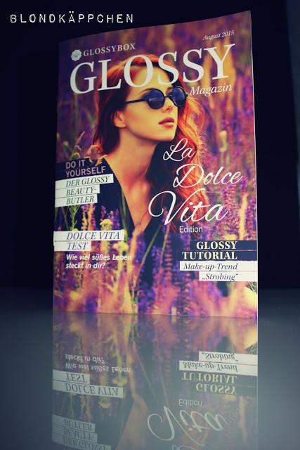 Glossybox August 2015 - La Dolce Vita Edition