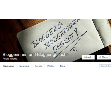 Facebookgruppen für Blogger_innen