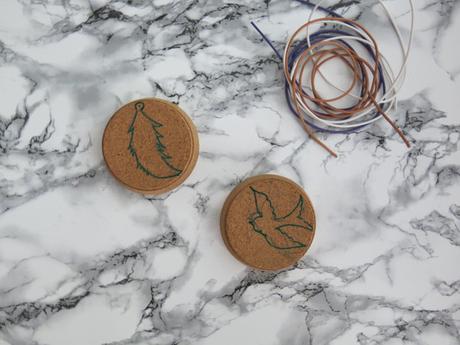 [DIY] Cork Necklace Pendants