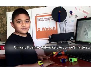 Achtjähriger Nicht-Arier entwickelt Smartwatch für Kids