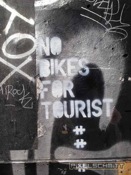 Fahrradfahren in Amsterdam? Nix für Anfänger!