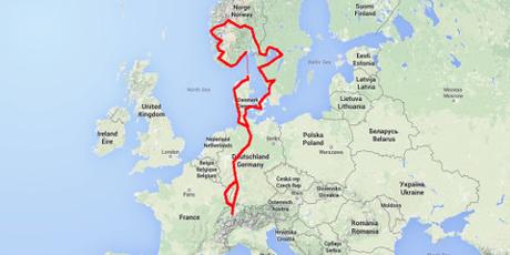 Skandinavien: 6242,6 Kilometer und 0,0 Elch