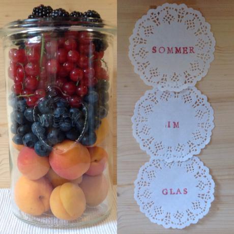 Sommer im Glas #2 – oder – Fruchtiges im Tauschpaket
