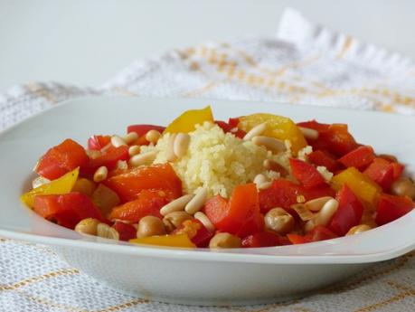 Rezept: Couscous mit Paprika