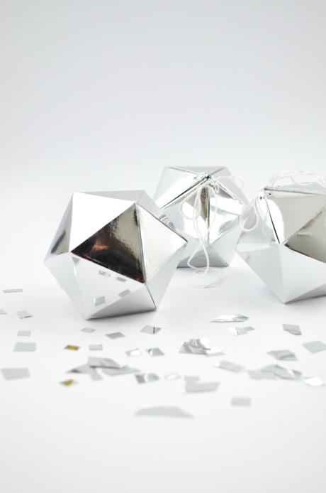 DIY Geschenkverpackung in Diamantform