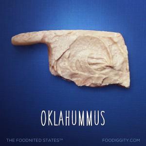 Oklahoma aus Hummus - Foodnited States of America