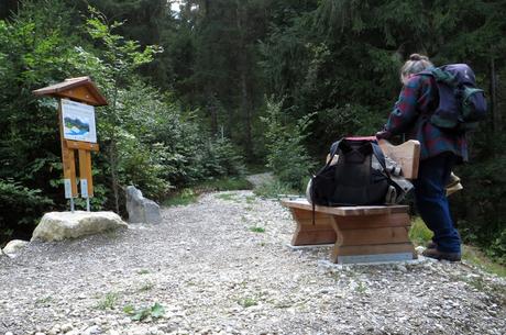 Als GeoGrenzGänger von Schwangau-Alterschrofen zum Schwanseepark gewandert