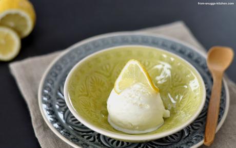 Wir retten: Eis - hier: Buttermilch-Zitronen-Eis