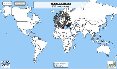 in Kürze: Eine Weltkarte der Migration