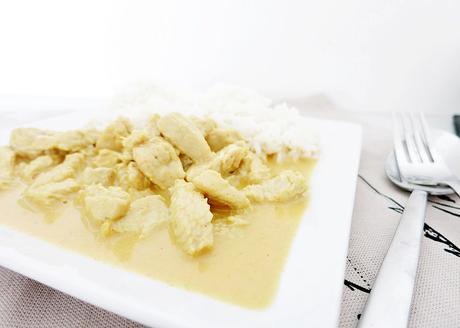 Puten-Curry mit Kokosmilch