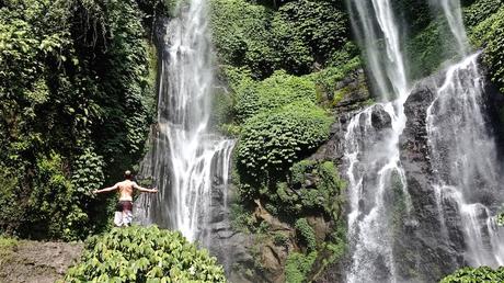 Sekumpul Wasserfälle auf Bali