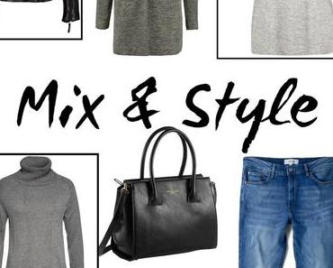 Mix & Style: Mango Girlfriend Jeans, Gipsy Lederjacke und Zign Ankle Boots