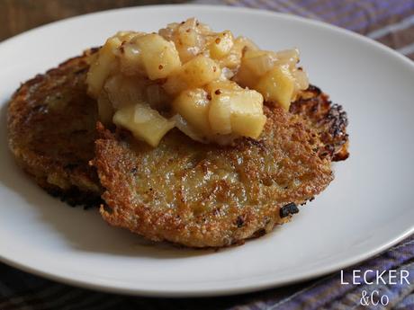 Baggers mit Apfel-Senf-Chutney Baggers mit Apfel-Senf-Chutney