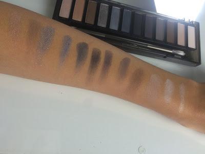 URBAN DECAY NAKED SMOKY SWATCHES