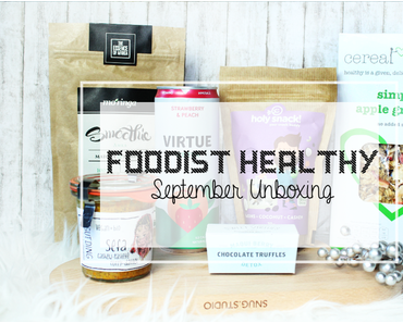 Unboxing - Foodist Healthy Box September