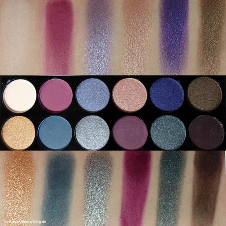 Sleek Enchanted Forest Palette - Review - I Divine - Swatches