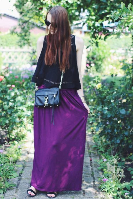 OOTD: Lilac Maxi Skirt!