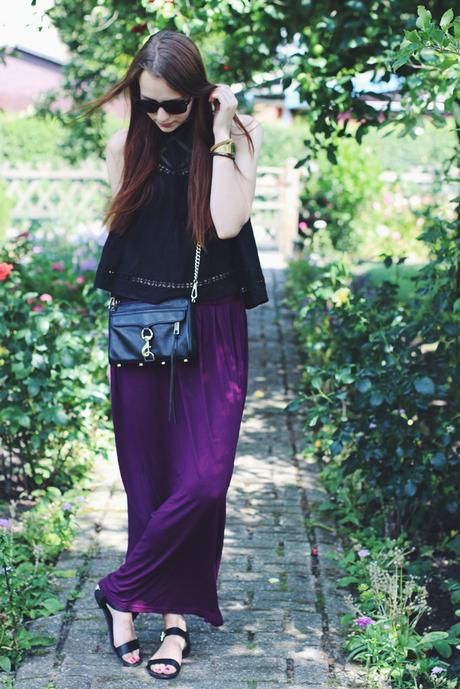 OOTD: Lilac Maxi Skirt!