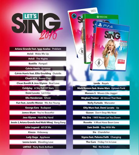 Let's Sing 2016 - Erster Trailer und Trackliste