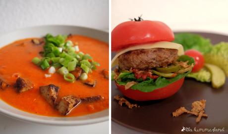 Zwei meiner Low Carb Rezepte könnt ihr bereits hier nachlesen: Die Tomaten-Paprika-Suppe mit Tofu und den Tomami-Burger ;)