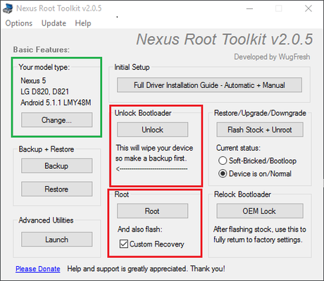 Nexus Root Toolkit 2.0.5