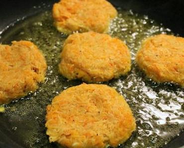 Knusprige Erdäpfel-Kürbis-Puffer