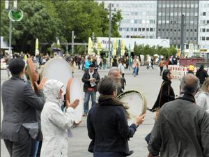 Teheran, London und Berlin - Proteste gegen Menschenrechtsverletzungen im Iran