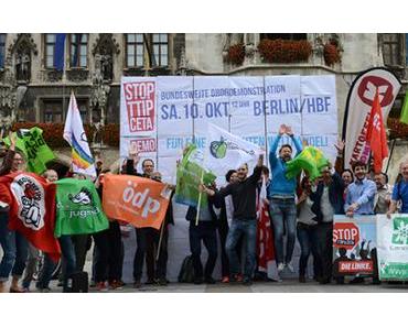 TTIP-Nein danke! – Kulturelle Vielfalt gefährdet! – 10.Oktober Demo in Berlin!