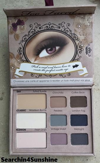 [Haul] Too Faced Matte Eye Shadow Collection