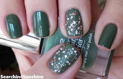 [Nails] Lacke in Farbe ... und bunt! TANNENGRÜN mit p2 Beauty Stories 040 powerful ivy