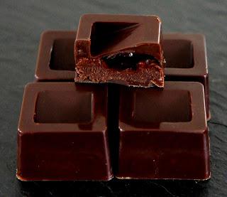 Schokoladen-Kirsch-Pralinen