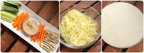 Rezept-Tipp: leichte Veggie-Summer Rolls mit Erdnuss-Senf-Dip