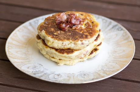 Bacon & Corn Griddle Cakes