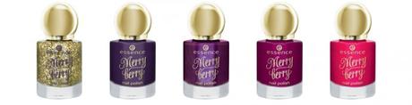 essence TE merry berry November 2015 - Preview - top coat & nail polish
