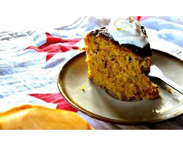 Montag auf dem Tisch: Kürbiskuchen