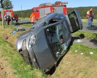 Schwerer Verkehrsunfall zwischen Heersum und Wendhausen