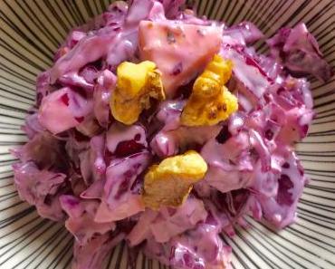 Schneller Rotkohlsalat