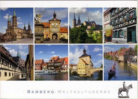 Postkarte aus Bamberg von Angelika