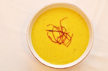 Mais-Zucchini-Suppe